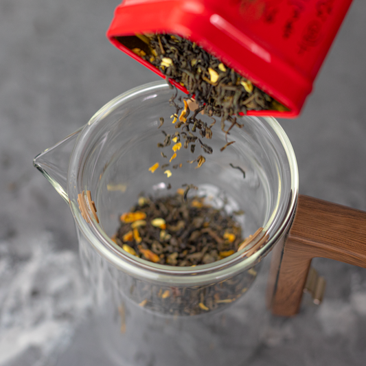 Skleněná konvička s magnetickým filtrem TeaFlow