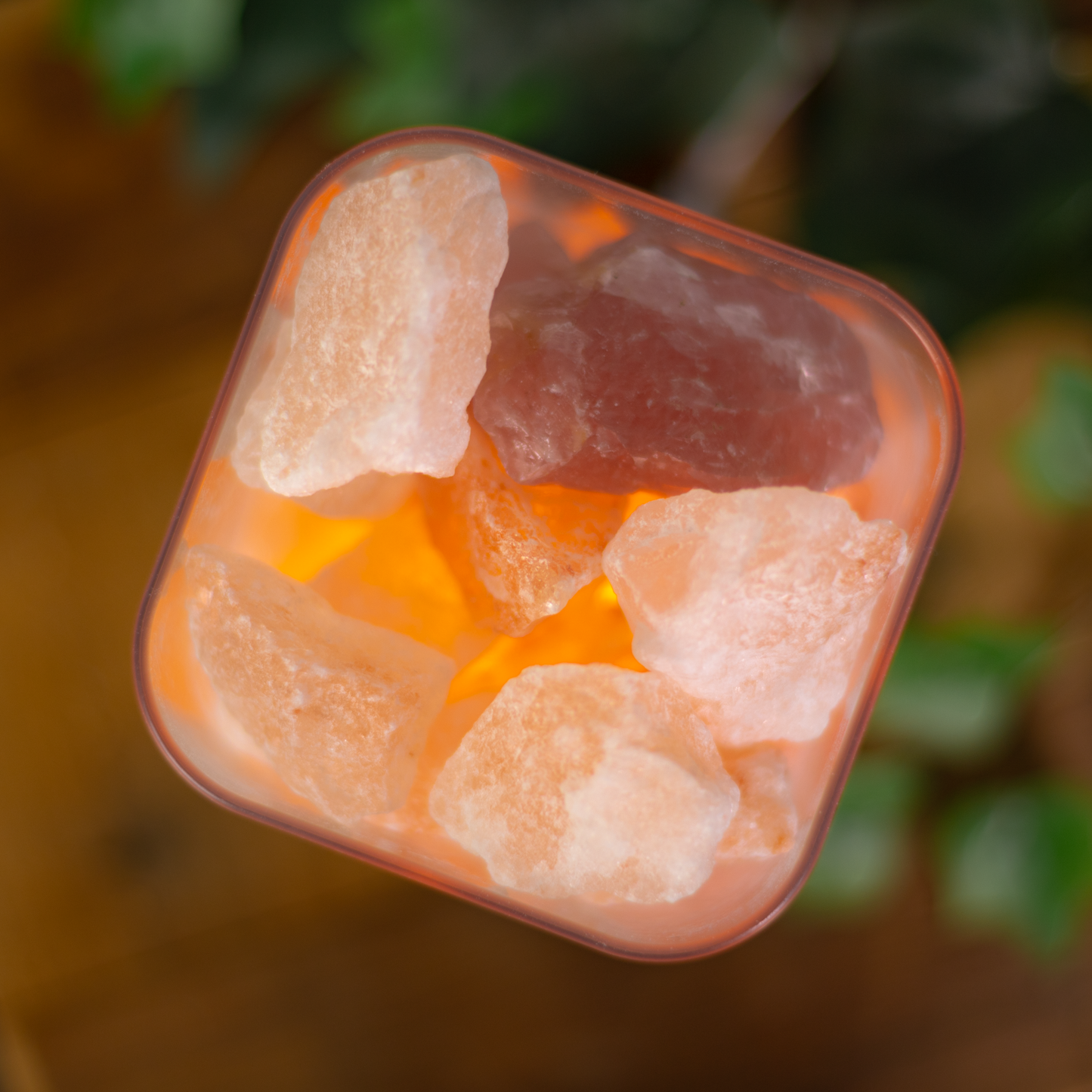 LED Solná lampa GlowSalt